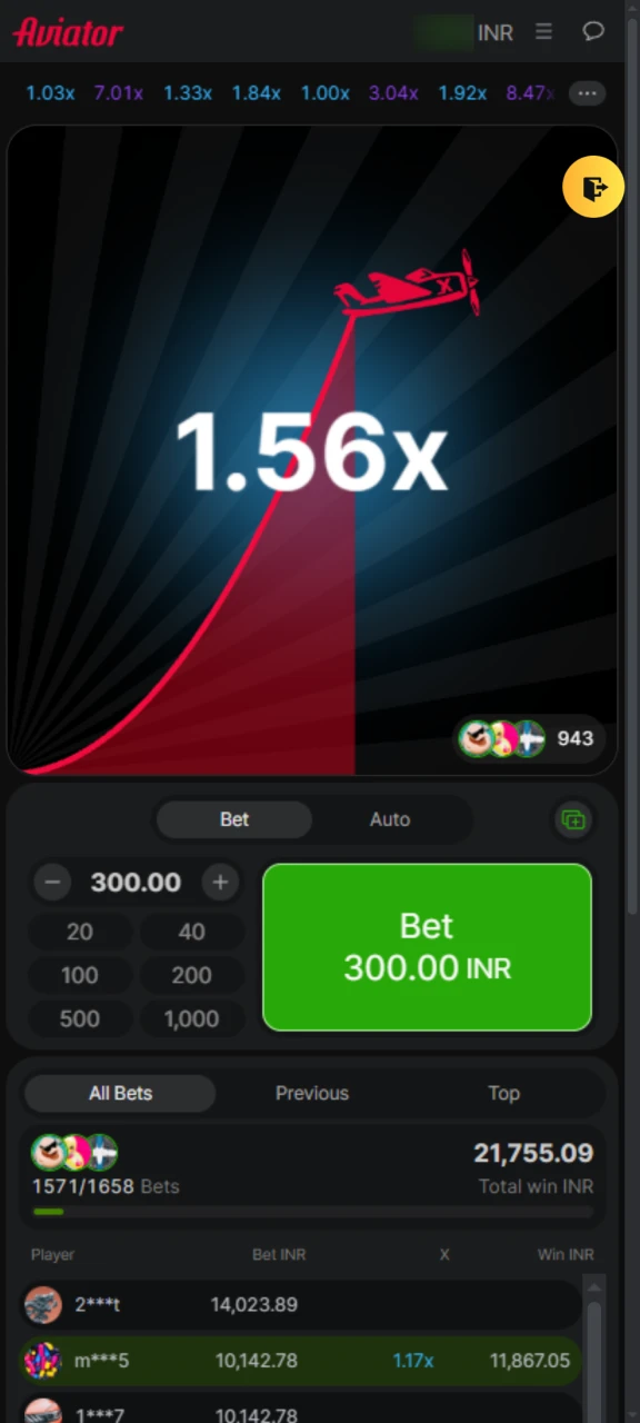 The 96In browser version is good for players who don’t want to download an app.