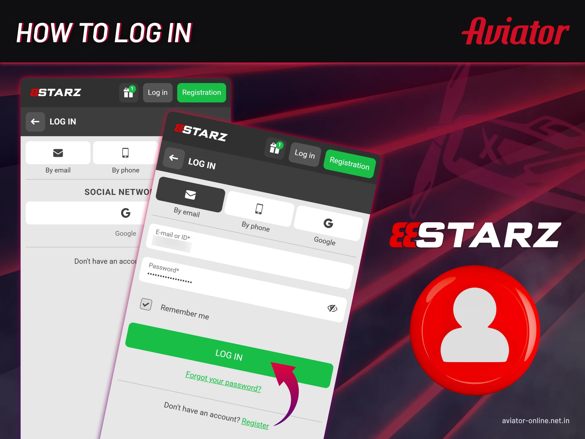 Step-by-step guide to logging into your 888starz Aviator account for Indian players.