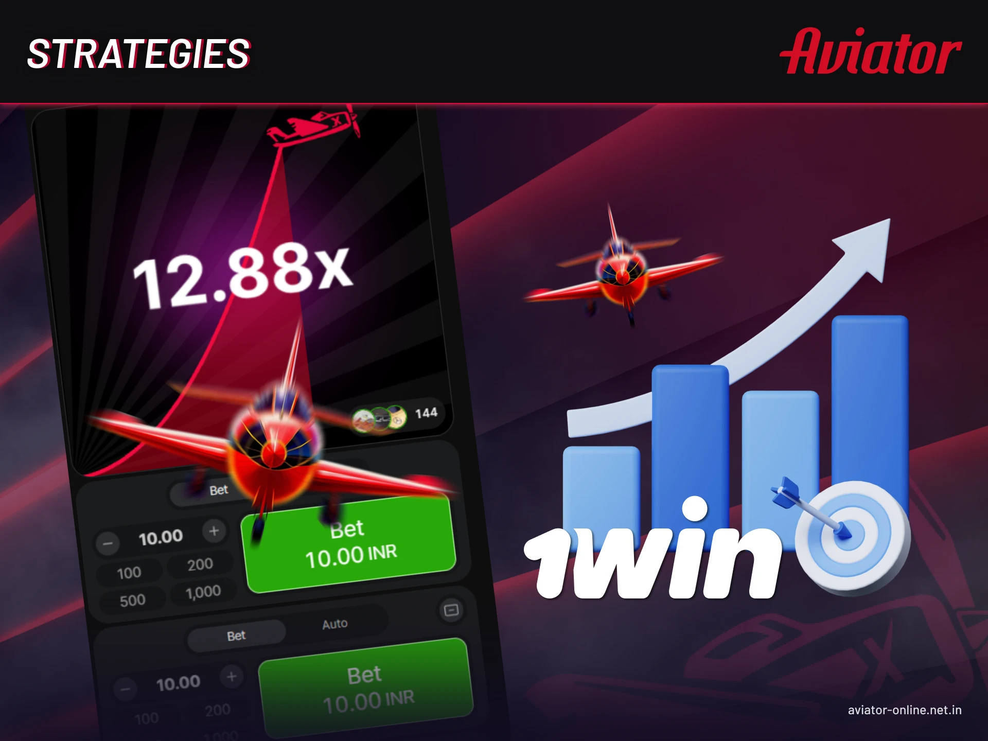 Effective strategies and betting tips for Indian players in 1Win Aviator app.