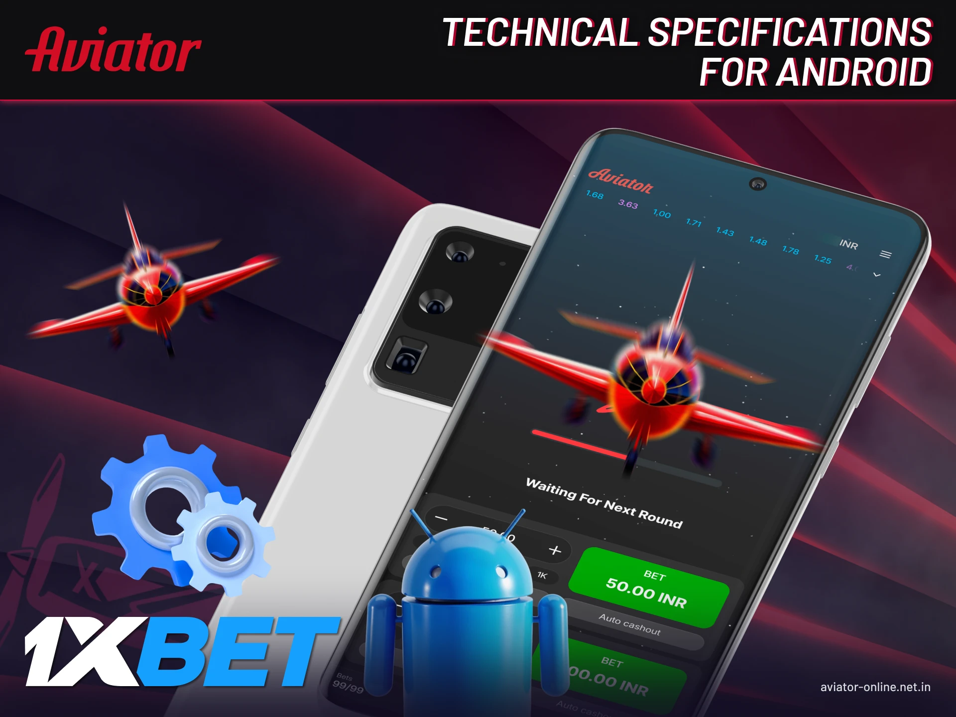 Compatibility of the 1xBet Aviator app with Android and its technical requirements.