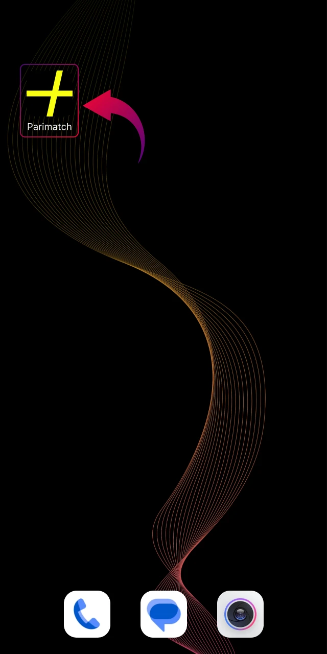 Open the downloaded APK file to install Parimatch Android app on your device.